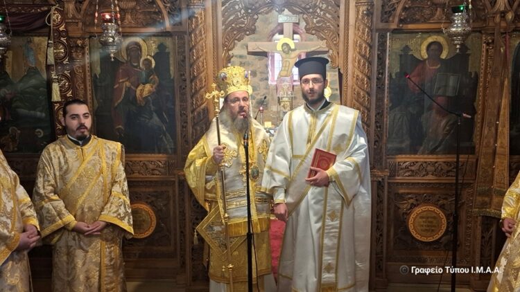 Χειροτονία Διακόνου στην Ι. Μ. Αιτωλοακαρνανίας