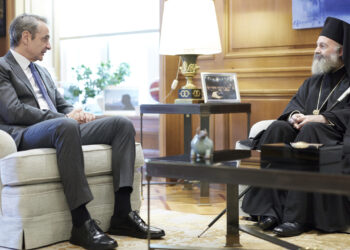 Συνάντηση του Αρχιεπισκόπου Αυστραλίας με τον Πρωθυπουργό της Ελλάδος