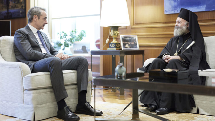 Συνάντηση του Αρχιεπισκόπου Αυστραλίας με τον Πρωθυπουργό της Ελλάδος