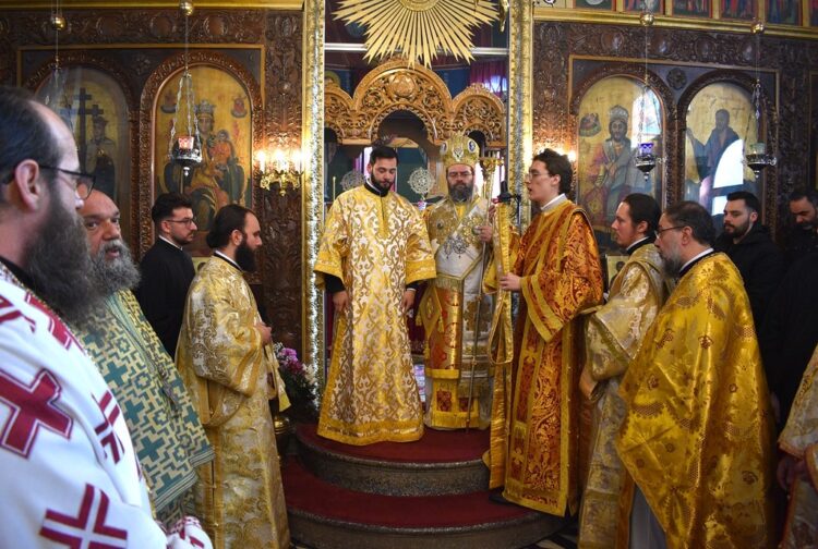 Χειροτονία Διακόνου στόν Ἱερό Ναό Ἁγίων Κωνσταντίνου καὶ Ἑλένης Σαππῶν