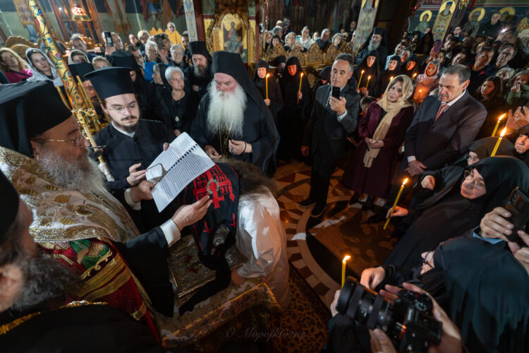 Κουρά νέας Μοναχής στην Ιερά Μονή Ευαγγελισμού της Θεοτόκου Ολυμπιάδος