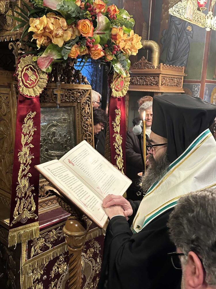 Η Ά Στάση των Χαιρετισμών στην Ιερά Μητρόπολη Μαντινείας και Κυνουρίας