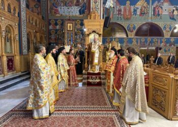 Η εορτή του Αγίου Χαραλάμπους στον ομώνυμο πανηγυρίζοντα Ιερό Ναό της Λάρισας