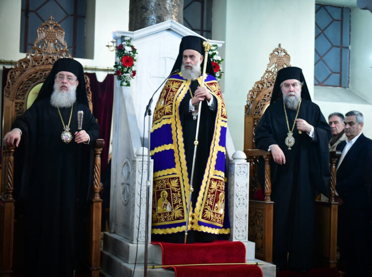 «Οι μνήμες των αγίων βεβαιώνουν ότι ο Θεός είναι παρών στην ζωή μας, ευεργετικά και προστατευτικά»