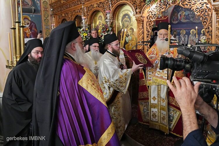 Με λαμπρότητα η ενθρόνιση του νέου Καθηγουμένου της Ιεράς Μονής Παναγίας Δοβρά