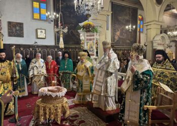 ΑΡΧΙΕΡΑΤΙΚΟ ΣΥΛΛΕΙΤΟΥΡΓΟ ΓΙΑ ΤΗΝ ΑΓΙΑ ΘΕΟΔΩΡΑ ΣΤΗΝ ΚΕΡΚΥΡΑ