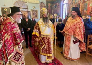 Η ΕΟΡΤΗ ΤΗΣ ΜΝΗΜΗΣ ΤΟΥ ΑΓΙΟΥ ΙΕΡΟΜΑΡΤΥΡΟΣ ΧΑΡΑΛΑΜΠΟΥΣ ΣΤΗΝ Ι. ΜΗΤΡΟΠΟΛΗ ΚΟΡΙΝΘΟΥ