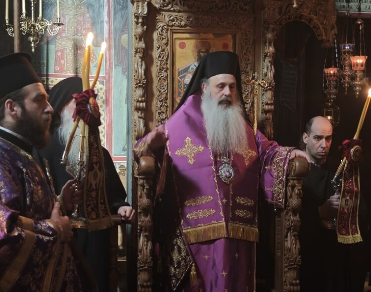 Με λιτό και κατανυκτικό τρόπο εορτάσθηκαν τα φετινά ονομαστήρια του Μητροπολίτου Σταγών και Μετεώρων