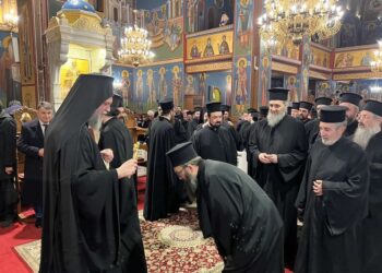 O Εσπερινός της «Συγγνώμης» στη Ν. Ιωνία