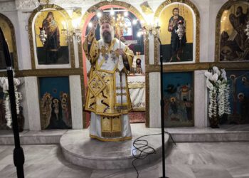 Η εορτή του Αγίου Χαραλάμπους στην Ενορία του Μανιακίου Αμυνταίου