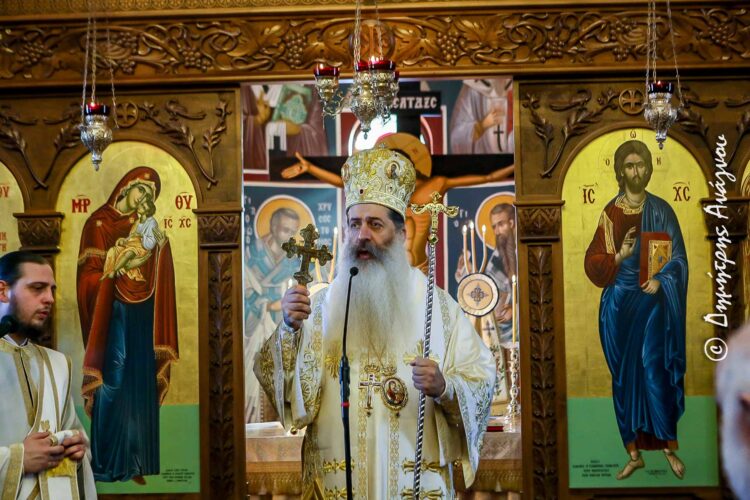 Η εορτή της Αγίας Φιλοθέης στην Ι.Μ. Αγ. Αναργύρων Αταλάντη