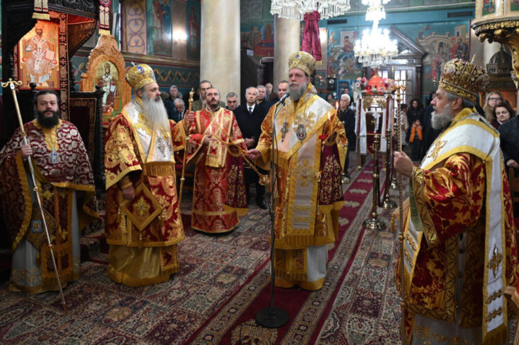 Με εκκλησιαστική λαμπρότητα η Πανήγυρη του Αγίου Μάρτυρος Τρύφωνος στη Βυτίνα Αρκαδίας