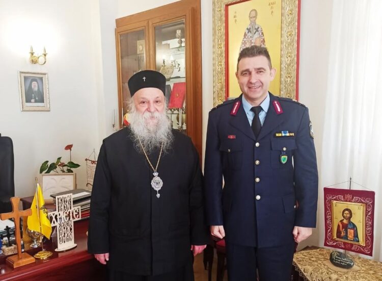 Εθιμοτυπική επίσκεψη του Γ.Π. Αστυνομικού Διευθυντή Δυτικής Μακεδονίας στoν Μητρ. Γρεβενών