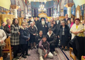 Ποιμαντική επίσκεψη του Μητρ. Δημητριάδος στον Ι.Ν. Αγίας Παρασκευής Βόλου