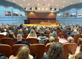 Ο π. Χαράλαμπος Παπαδόπουλος (Λίβυος) στη Σχολή Γονέων Βόλου