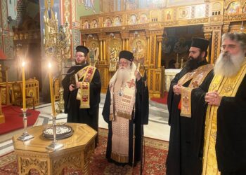 Στη σύναξη νέων και φοιτητών του Αγίου Νικολάου Βόλου ο Σεβ. Ιγνάτιος