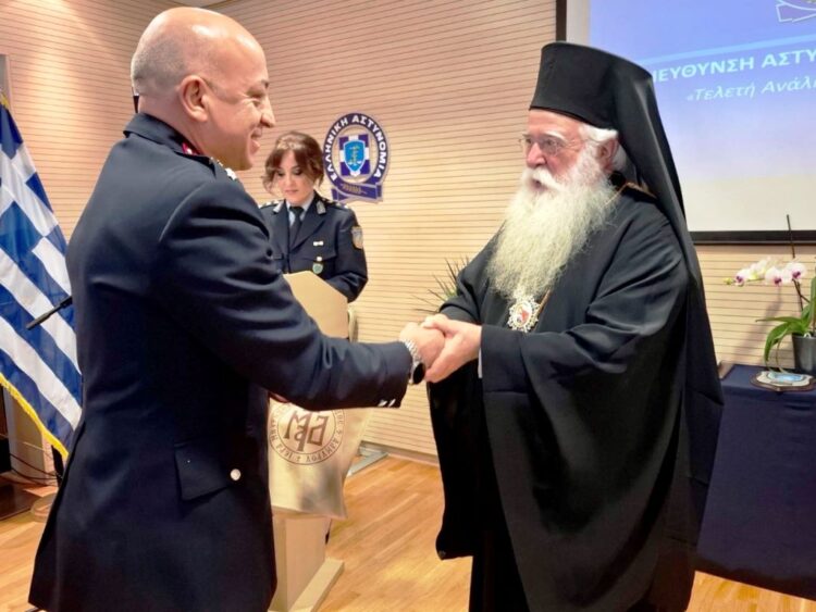 Τελετή αλλαγής διοίκησης στην Αστυνομική Διεύθυνση Μαγνησίας