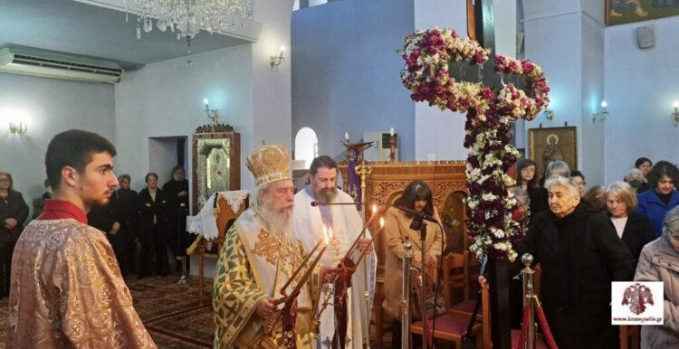 Η Κυριακή της Σταυροπροσκυνήσεως στον Άγιο Νικόλαο Βοιών