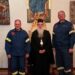 Ἐθιμοτυπική ἐπίσκεψη Ἀρχιπυράρχων στόν Μητροπολίτη Σάμου