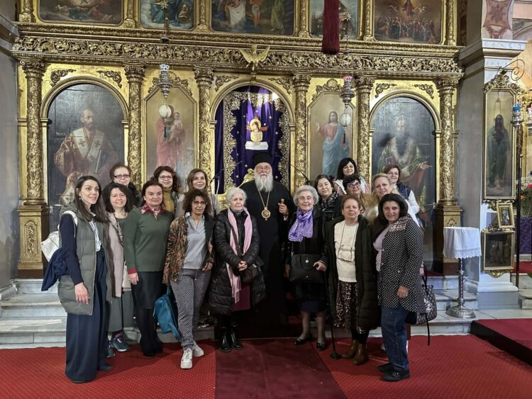 ΣΤΟΝ ΝΑΟ ΤΗΣ ΠΑΝΑΓΙΑΣ ΤΩΝ ΞΕΝΩΝ Ο ΜΗΤΡΟΠΟΛΙΤΗΣ ΚΕΡΚΥΡΑΣ