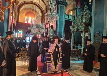 Ο τελευταίος Κατανυκτικός Εσπερινός στον Ιερό Μητροπολιτικό Ναό Καρδίτσης