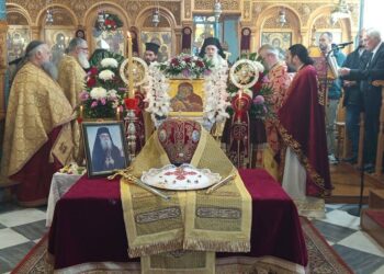 Μνημόσυνο μακαριστού Μητροπολίτου πρ. Πειραιώς Καλλινίκου στη Σάμο