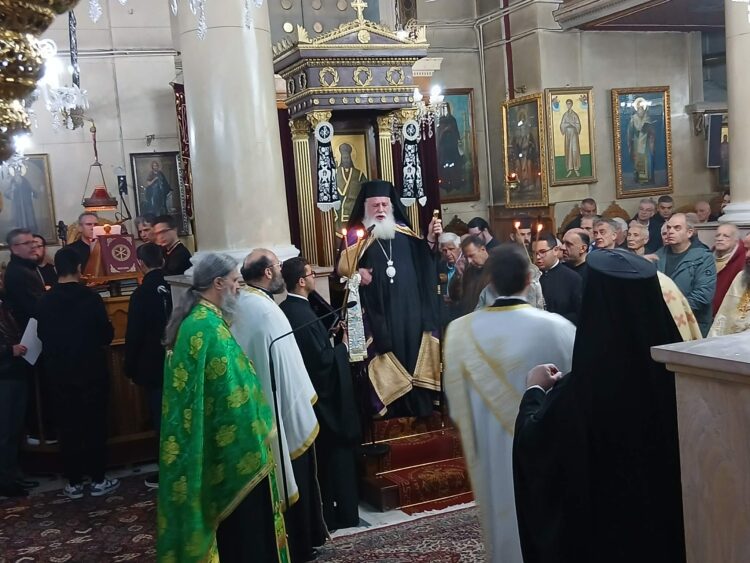 Δ΄ Κατανυκτικός Εσπερινός  στην Ιερά Μητρόπολη Καλαβρύτων και Αιγιαλείας