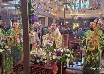 Η Κυριακή της Σταυροπροσκυνήσεως στην Ι. Μ. Αιτωλοακαρνανίας