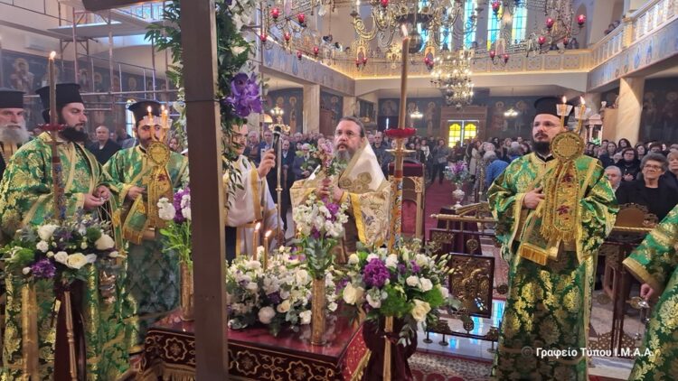 Η Κυριακή της Σταυροπροσκυνήσεως  στην Ι. Μ. Αιτωλοακαρνανίας
