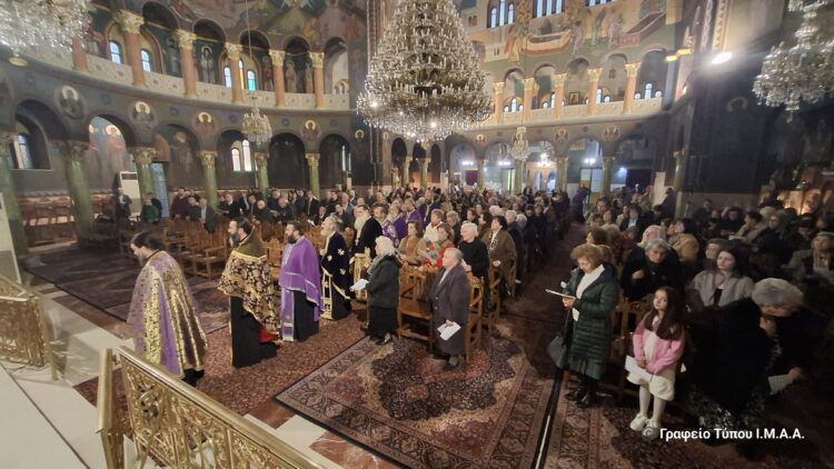 Ο τέταρτος Κατανυκτικός Εσπερινός στην Ι. Μ. Αιτωλοακαρνανίας