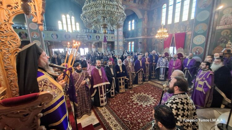 Τελευταίος Κατανυκτικός Εσπερινός  στην Ι. Μ. Αιτωλοακαρνανίας