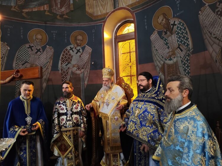 Λαμπρά πανήγυρις Ιερού Ναού Ευαγγελιστρίας Καρδίτσης