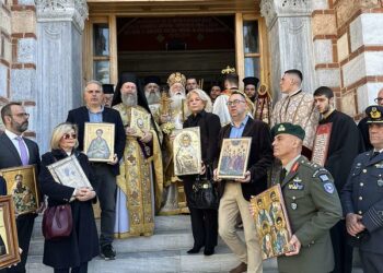 Λαμπρός ο εορτασμός της Ορθοδοξίας στον Βόλο