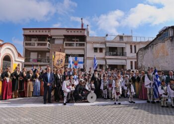 Κυριακή της Ορθοδοξίας στη Νάουσα. Δοξολογία για την έναρξη της Επαναστάσεως του 1822