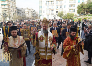 Ο λαμπρός εορτασμός της Κυριακής της Ορθοδοξίας στη Θεσσαλονίκη
