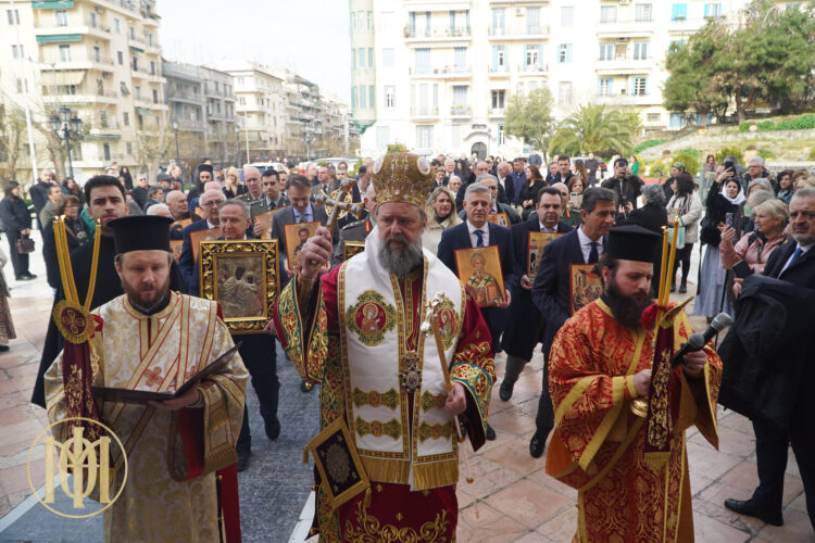 Ο λαμπρός εορτασμός της Κυριακής της Ορθοδοξίας στη Θεσσαλονίκη