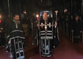 Η Β’ ΕΣΠΕΡΙΝΗ ΠΡΟΗΓΙΑΣΜΕΝΗ Θ. ΛΕΙΤΟΥΡΓΙΑ ΣΤΟ ΝΕΟΧΩΡΙ