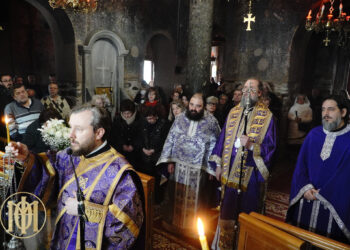 Προηγιασμένη Θεία Λειτουργία στον Βυζαντινό Ιερό Ναό των Αγίων Δώδεκα Αποστόλων