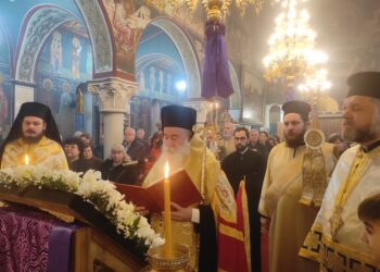 Η Ακολουθία των Β’ Χαιρετισμών στην Ι. Μητρόπολη Κορίνθου