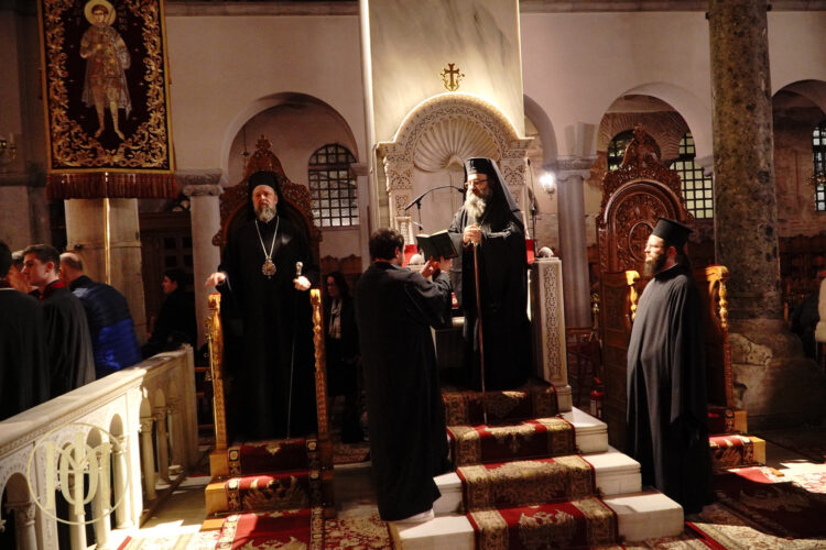 Η Ακολουθία του Γ´ Κατανυκτικού Εσπερινού στη Θεσσαλονίκη