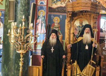 Ο Γ’ Κατανυκτικός Εσπερινός στον Μητροπολιτικό Ναό Λαμίας με ομιλητή τον Αρχιμ. π. Άνθιμο Παπαλεξόπουλο