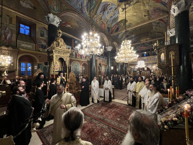 Ο Γ΄ Κατανυνικτικός Εσπερινός στην Μητρόπολη Καστορίας