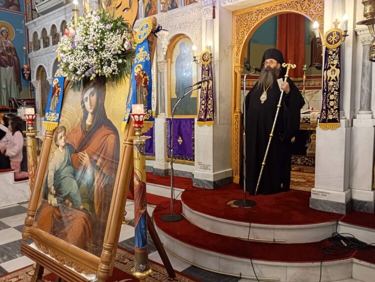 Η Ακολουθία των Γ’ Χαιρετισμών στην Ι. Μητρόπολη Κορίνθου