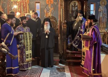 Ο Δ’ Κατανυκτικός Εσπερινός στην Ι. Μητρόπολη Κορίνθου