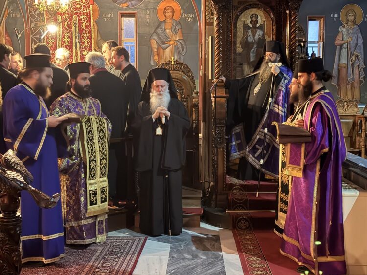 Ο Δ’ Κατανυκτικός Εσπερινός στην Ι. Μητρόπολη Κορίνθου