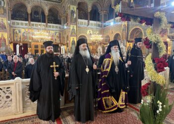 Ο Κατανυκτικός Εσπερινός της Γ΄ Κυριακής των Νηστειών στην Ι.Μητρόπολη Πειραιώς