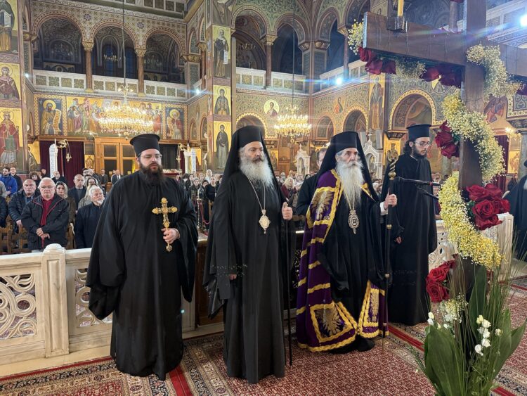 Ο Κατανυκτικός Εσπερινός της Γ΄ Κυριακής των Νηστειών στην Ι.Μητρόπολη Πειραιώς