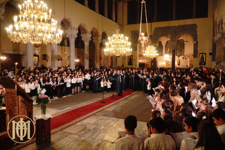 Η Ακολουθία της Δ´ Χαιρετισμών στον παλαιοχριστιανικό Ναό Παναγίας της Αχειροποιήτου