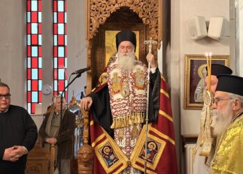 Η Ακολουθία των Δ’ Χαιρετισμών στην Ι. Μητρόπολη Κορίνθου