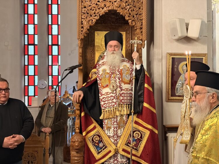 Η Ακολουθία των Δ’ Χαιρετισμών στην Ι. Μητρόπολη Κορίνθου